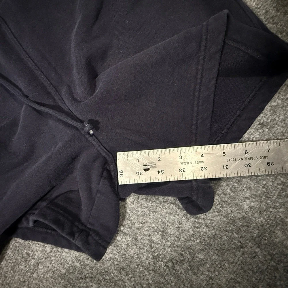 Lauren Ralph Lauren Navy Blue Cotton Cargo‎ Sweat Shorts Womens Petite Medium